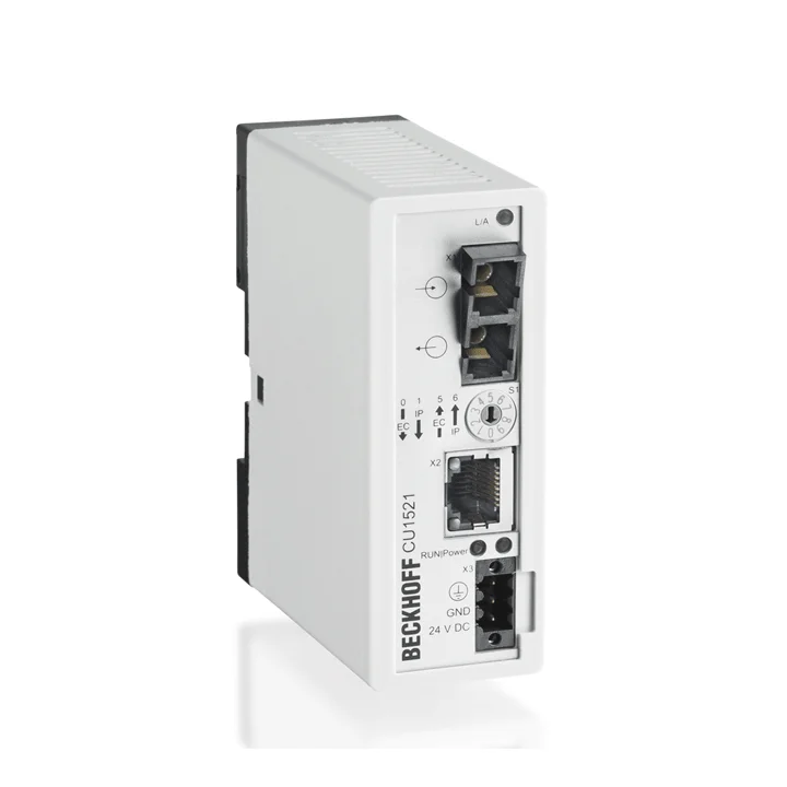 CU1521-0000 Beckhoff - EtherCAT Media Converter — Beckhoff Industrial Communication